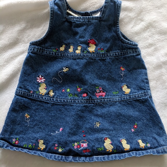 baby jean dress